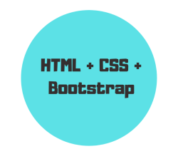 HTML + CSS + Bootstrap